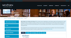 Desktop Screenshot of guides.westernsem.edu